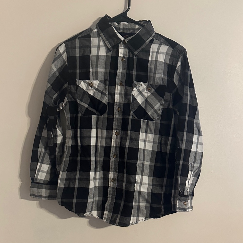 Boy button up